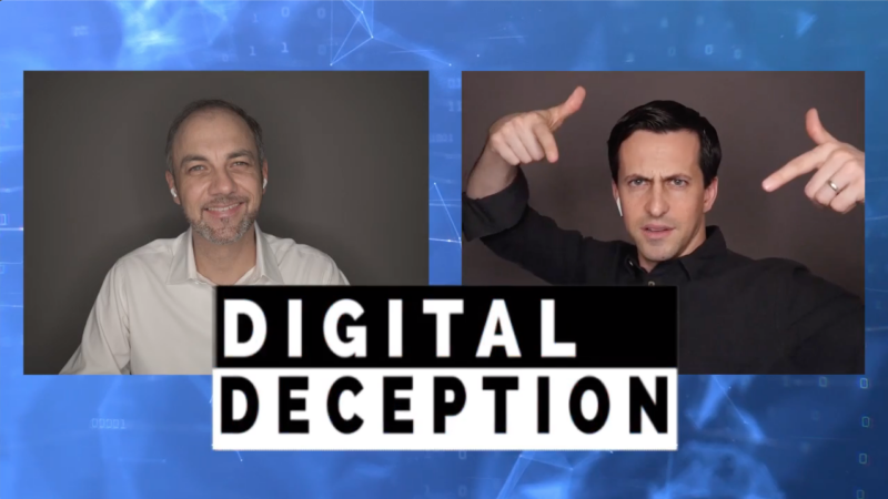 Virtual Magic Show with Digital Deception